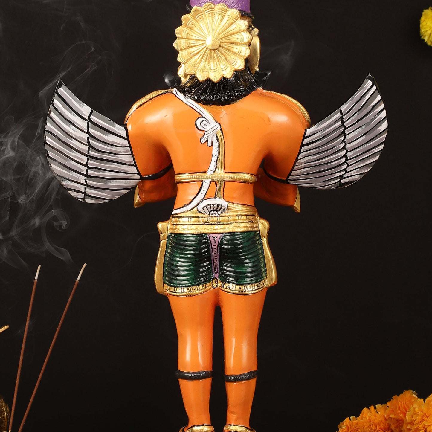 Garuda Standing Brass statue 22 inch | Superfine Brass