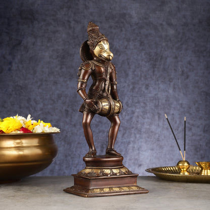 Hayagriva brass idol Restorer of Vedas 12.5"