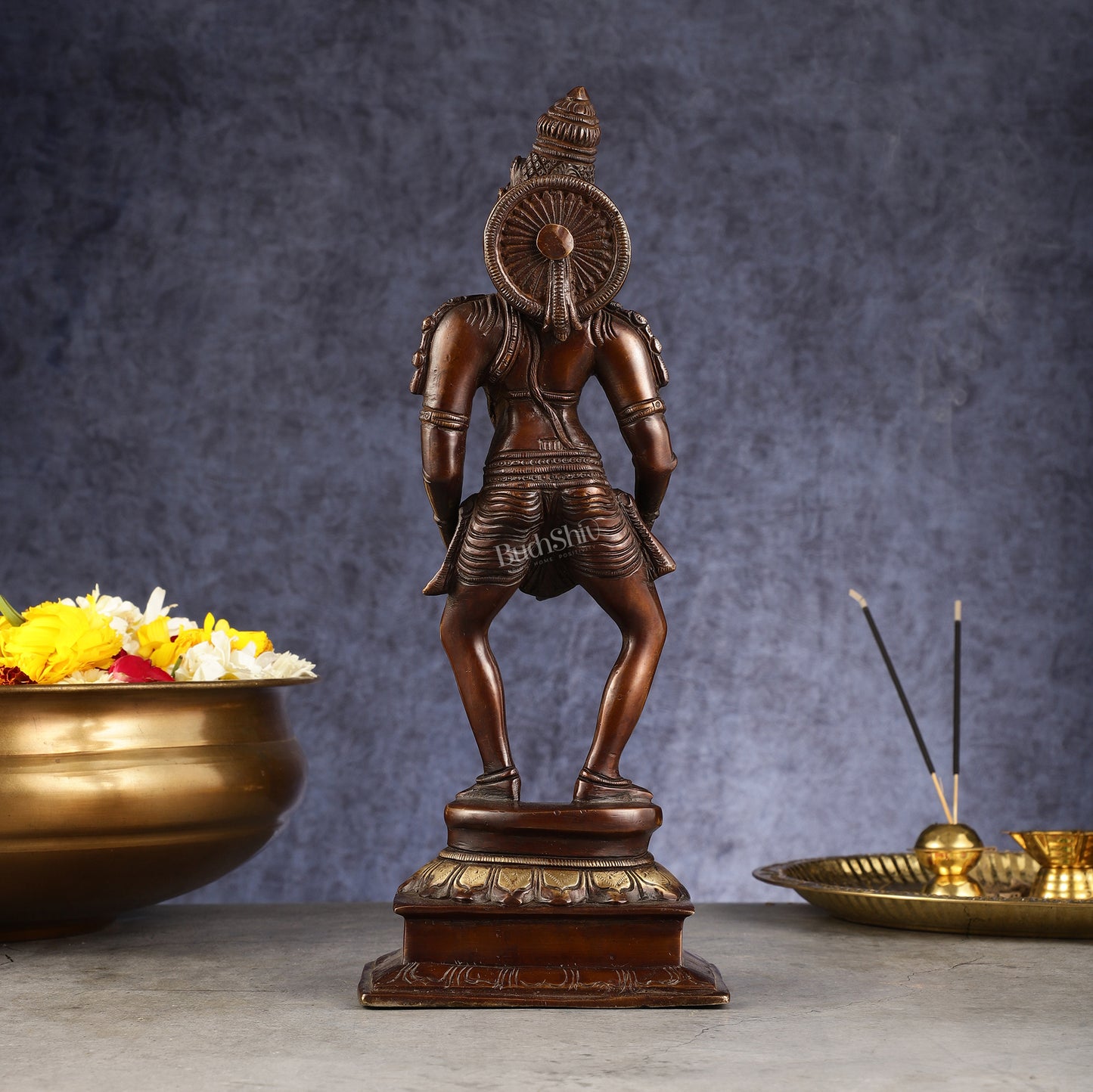 Hayagriva brass idol Restorer of Vedas 12.5"