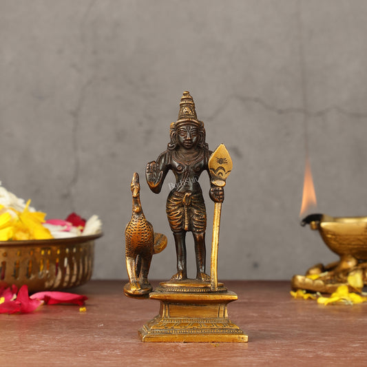 Handcrafted Superfine Brass Statue - Lord Shri Ram Chandra | Golden Finesse | 26 inch