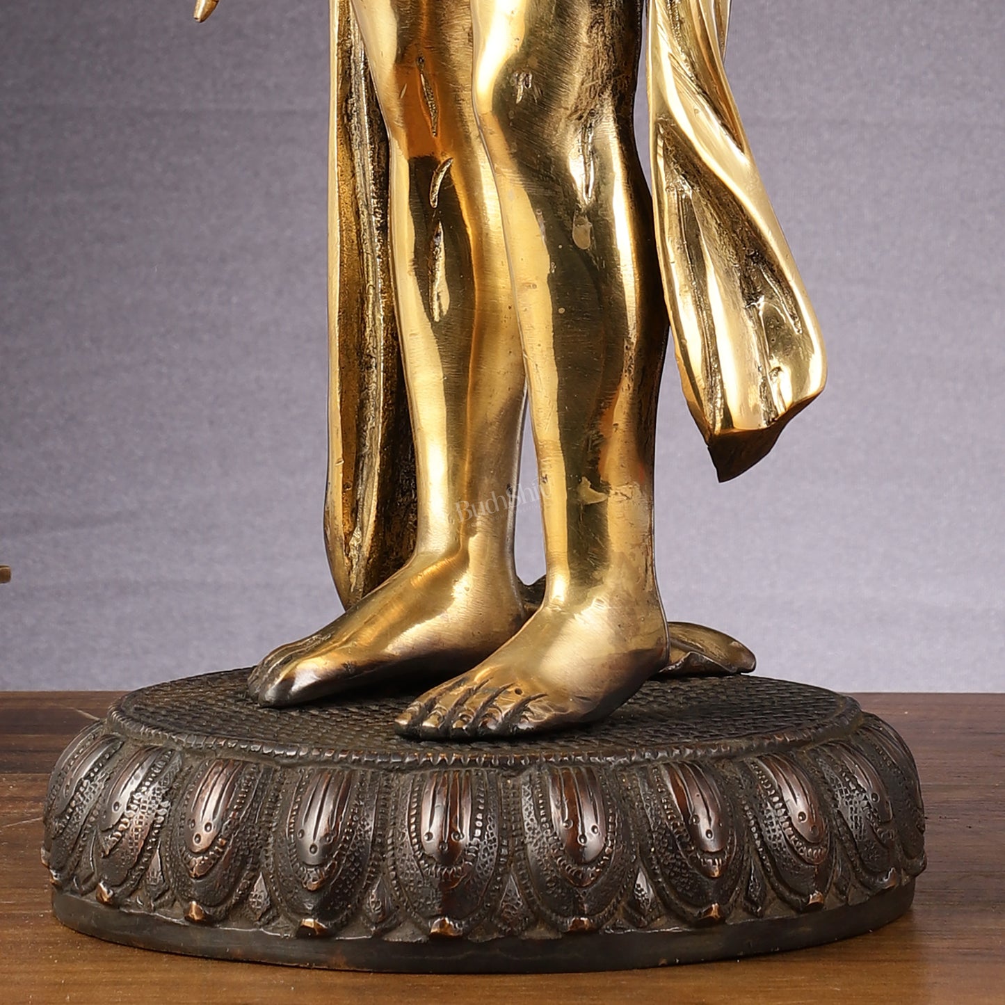 Brass Standing Lord Hanuman idol 24" Height
