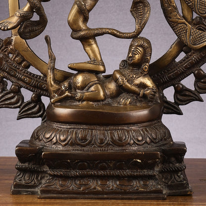 Handcrafted Nataraja Statue with Antique Chola tone 20"