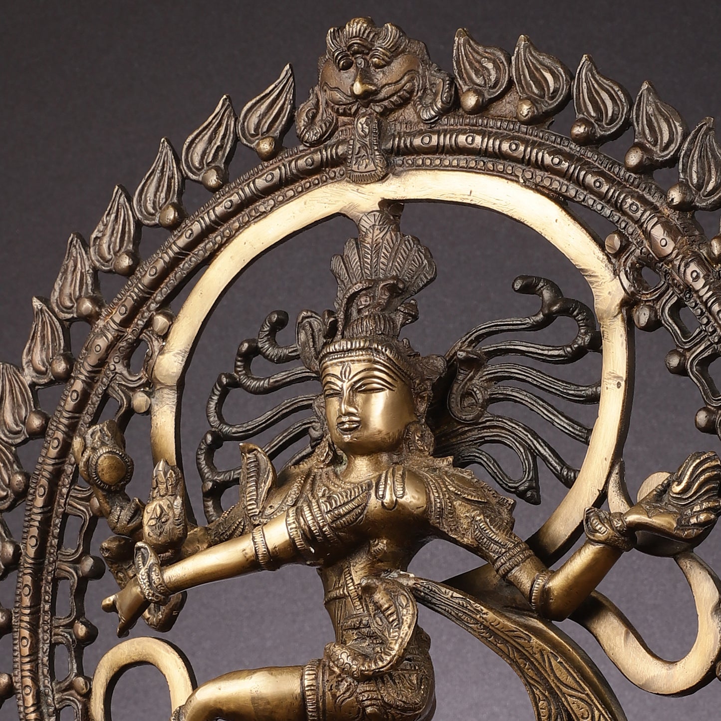 Handcrafted Nataraja Statue with Antique Chola tone 20"