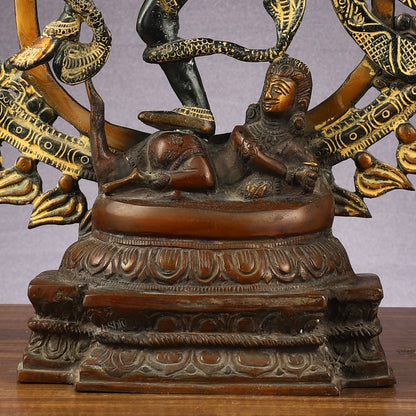 Handcrafted Nataraja Statue super antique tone 20"