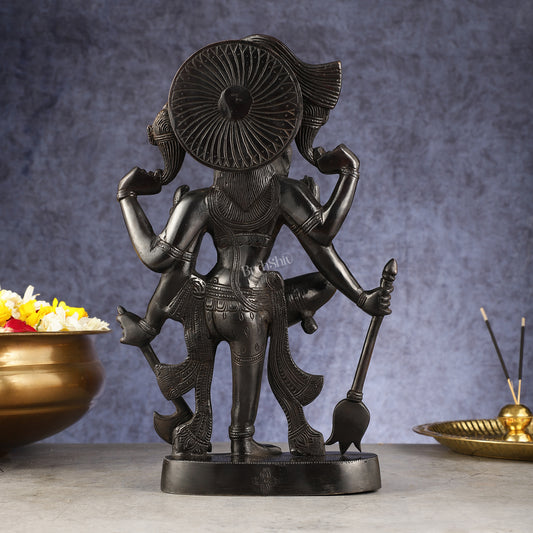 Brass panchmukhi hanuman idol 3 inch 