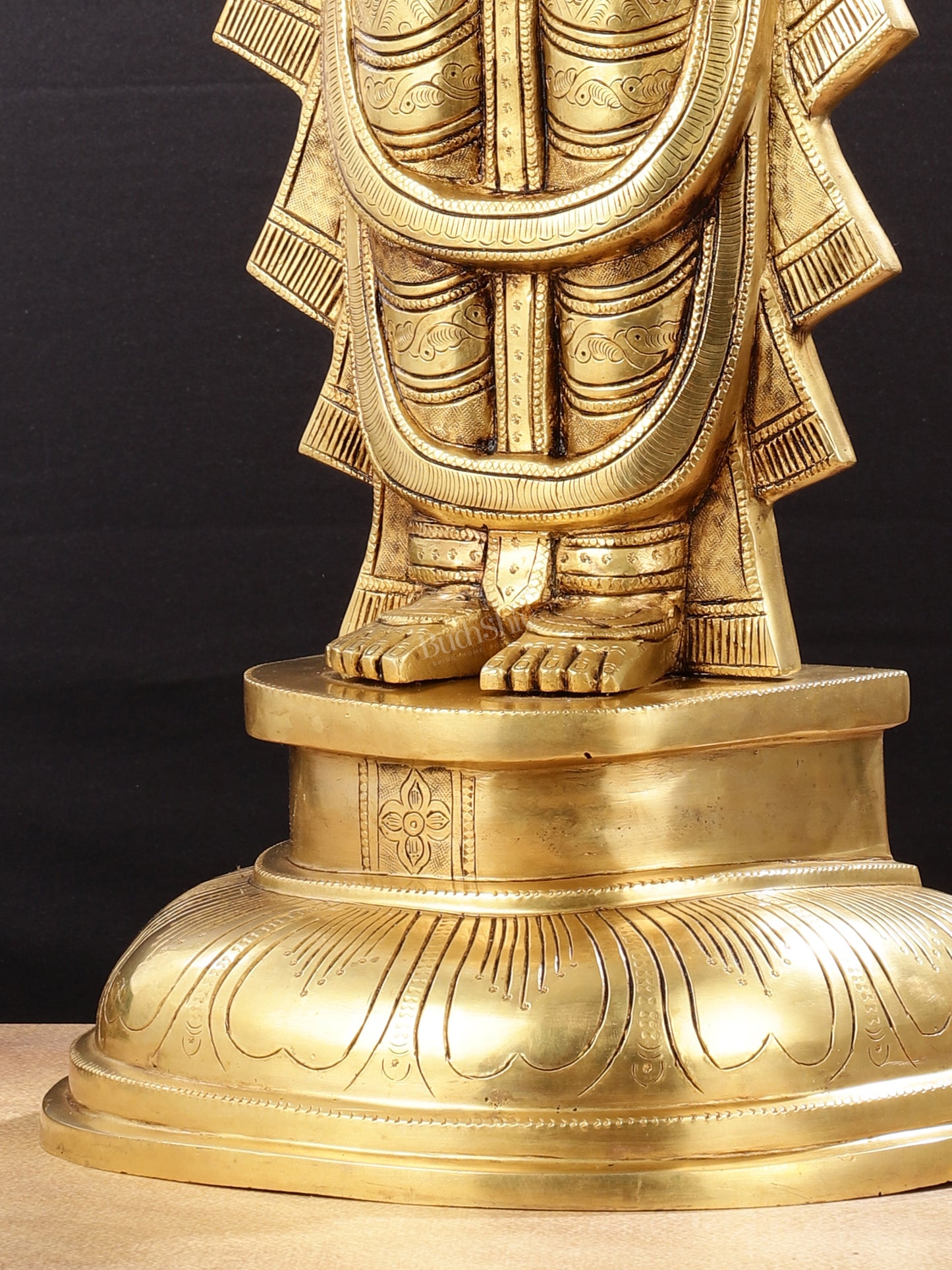 Brass Superfine Tirupati Balaji Statue - 30"