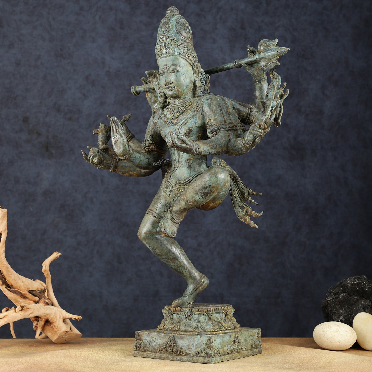 Vintage Balinese Bronze Dancing Shiva Nataraja – Lost Wax Casting | 23" Height