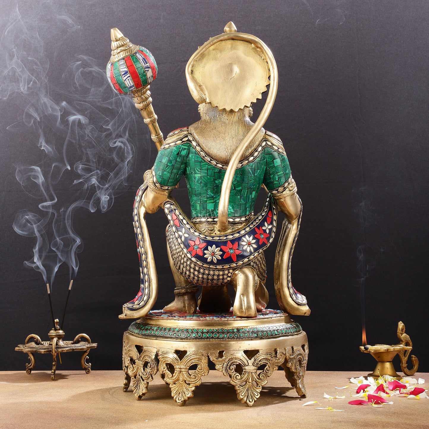 Brass Superfine Hanuman Statue 20"