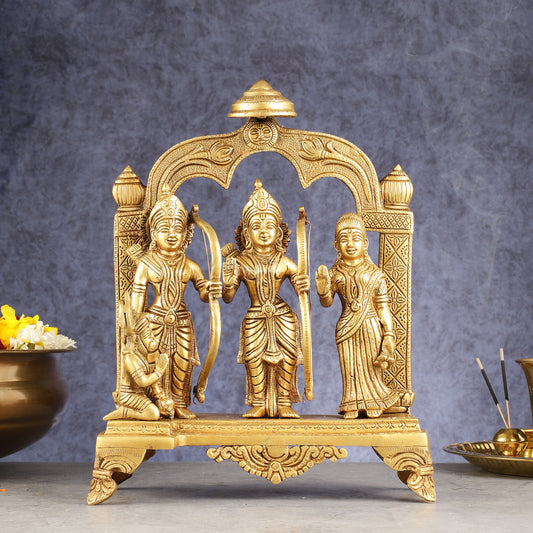 Divine Brass Ram Darbar 13 Inches