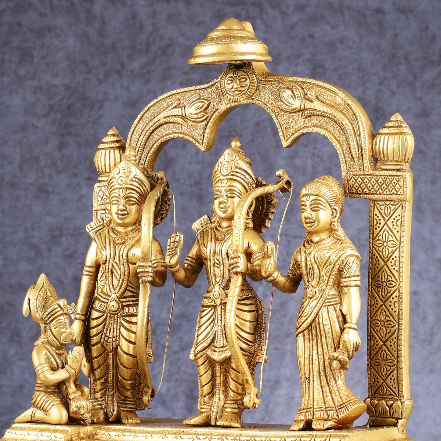 Divine Brass Ram Darbar 13 Inches