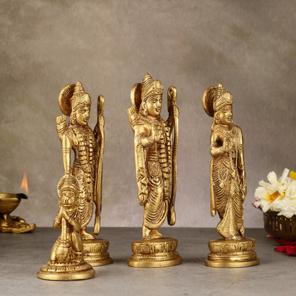 Brass Ram Darbar Idols - 6 Inch