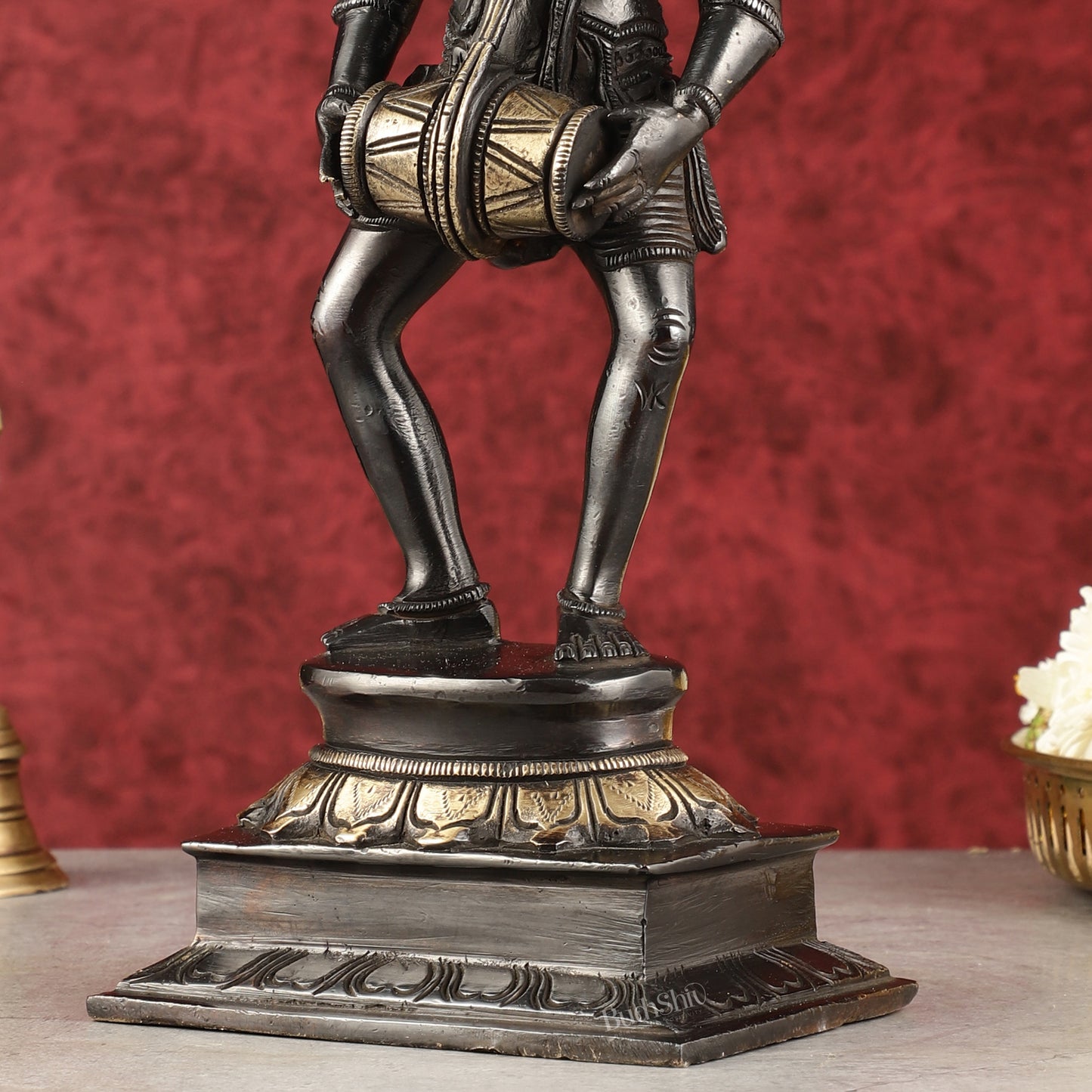 Hayagriva brass idol Restoring Vedas 12.5"