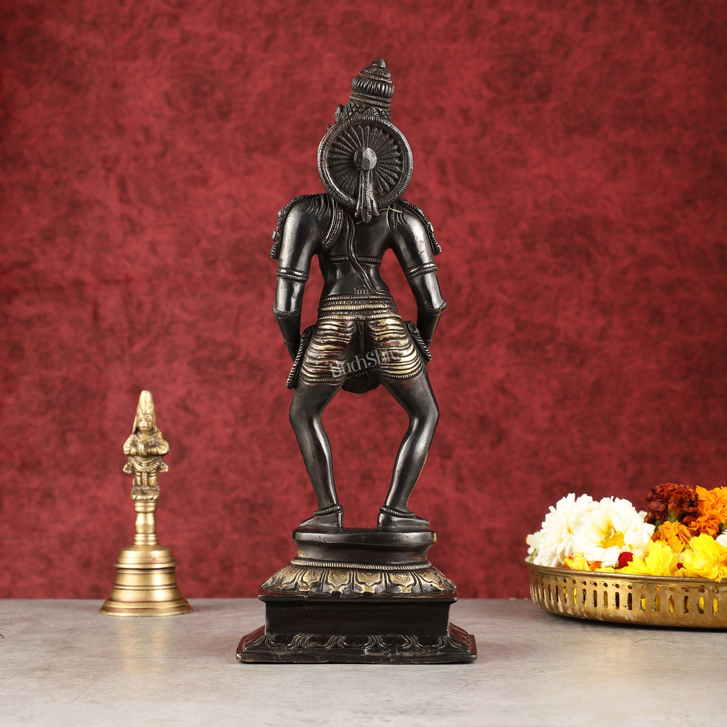 Hayagriva brass idol Restoring Vedas 12.5"