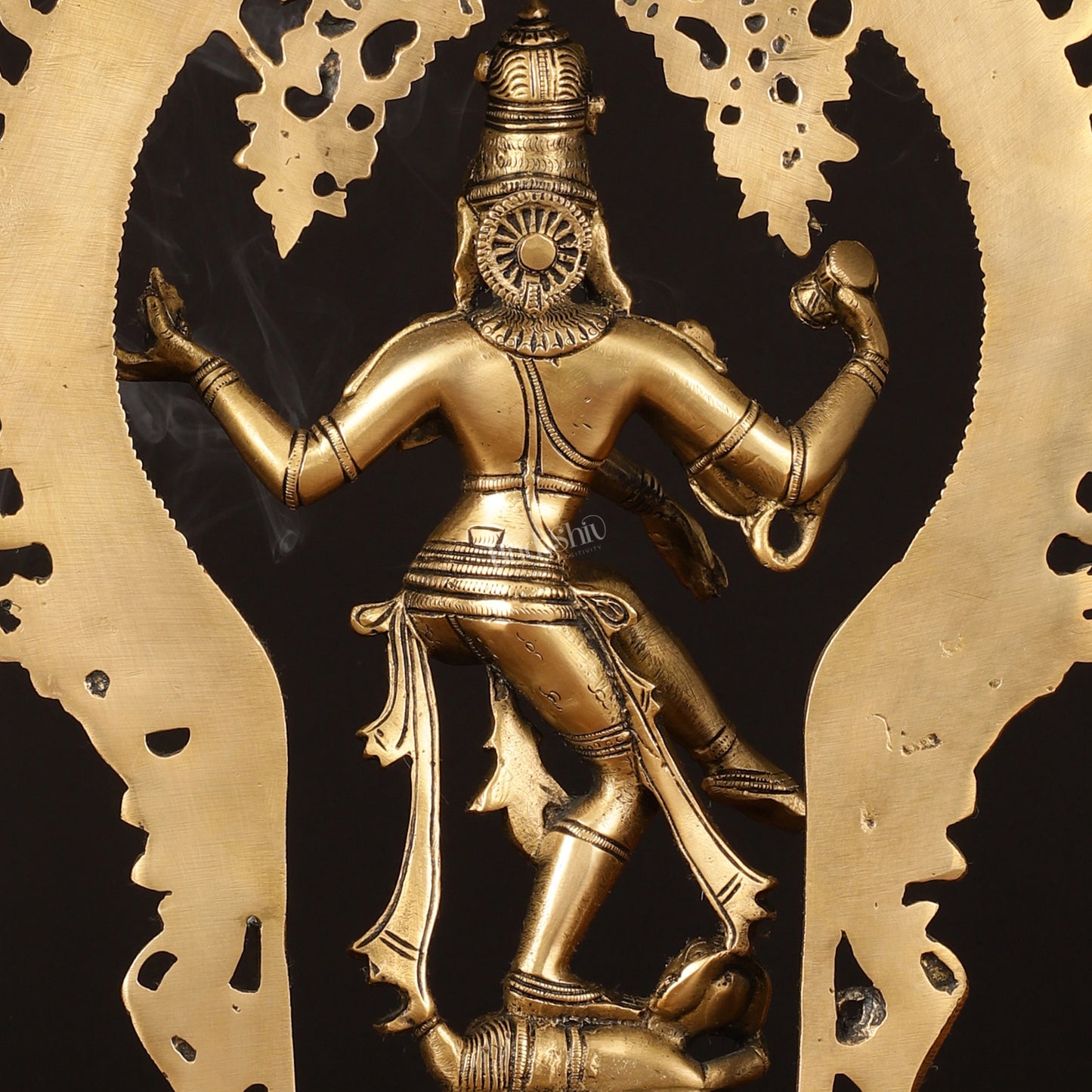 BudhShiv Exclusive Brass  Nataraja Dancing Shiva Superfine Sculpture - 18" Height