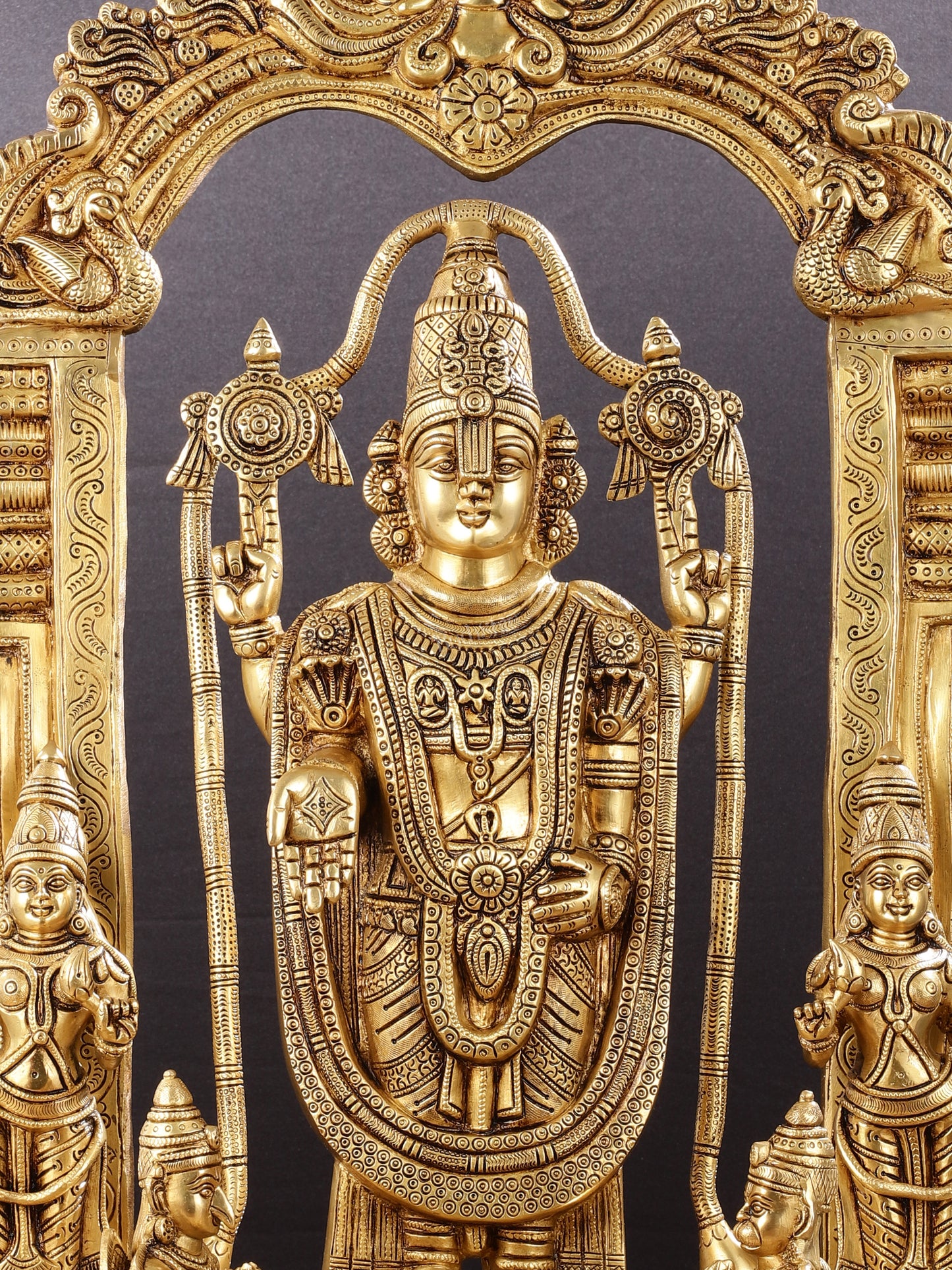 Brass Superfine Tirupati Balaji Darbar 30"