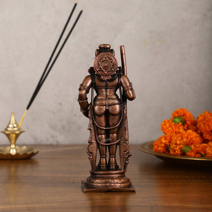 Pure Copper Udupi Krishna Idol | Height 6 inch | BudhShiv Brass Handicrafts