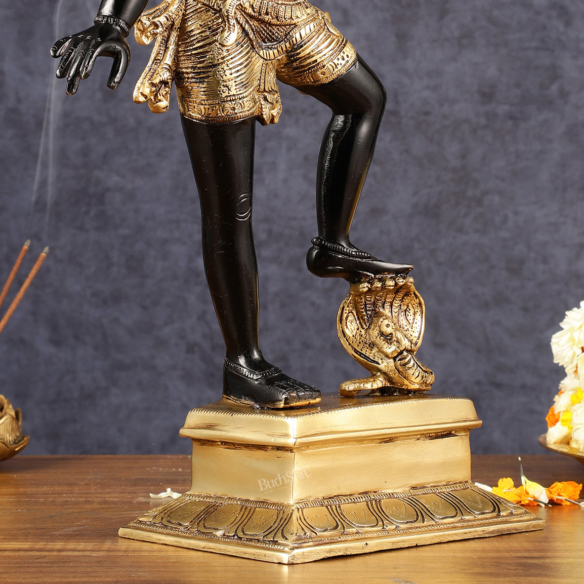 Varaha - Third Incarnation of Lord Vishnu Brass Idol | with bhooma Devi 17.5"