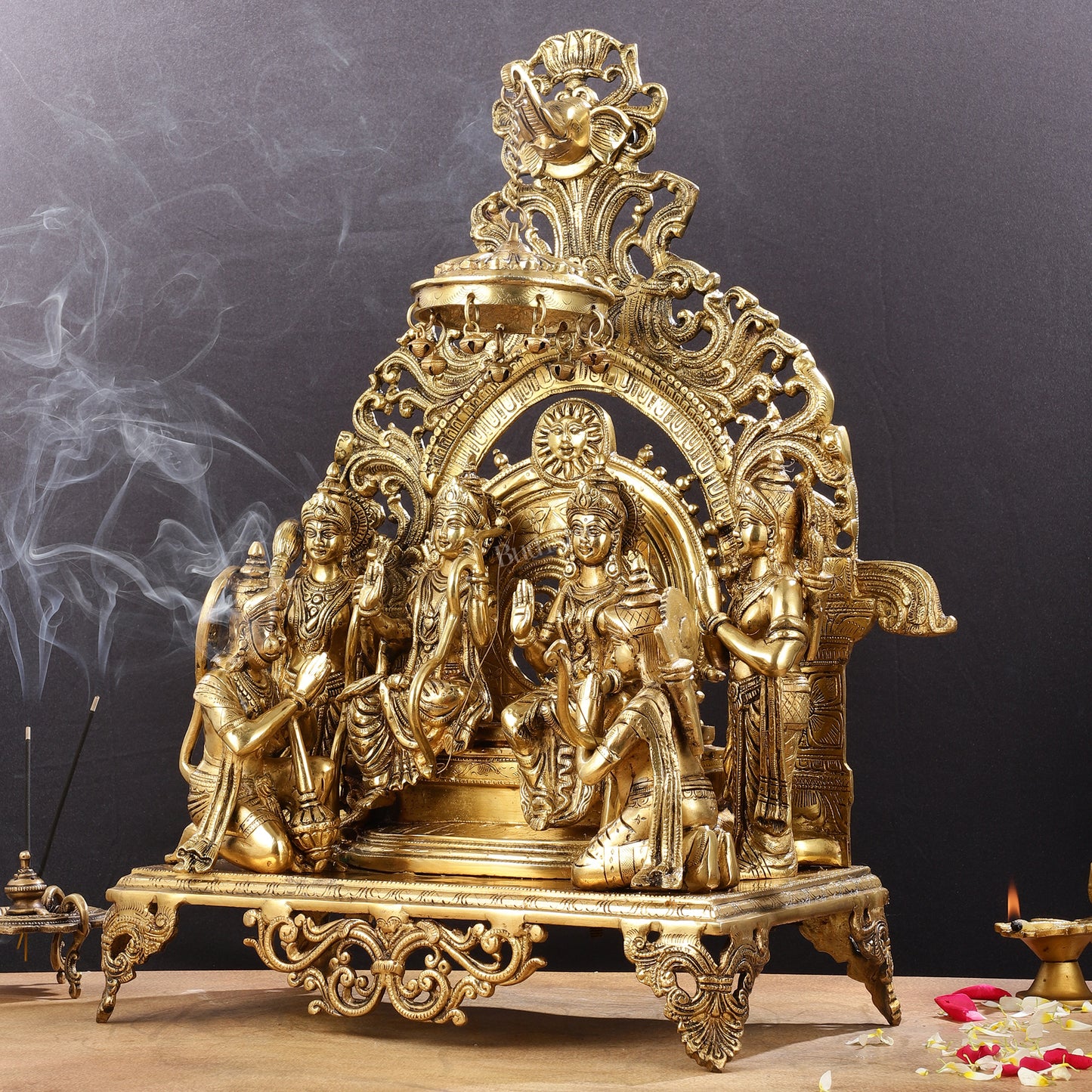 Brass Superfine The Royal Ram Darbar 23 inches