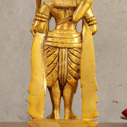 Brass Banwasi Shri Ram Idol - 8 in Height