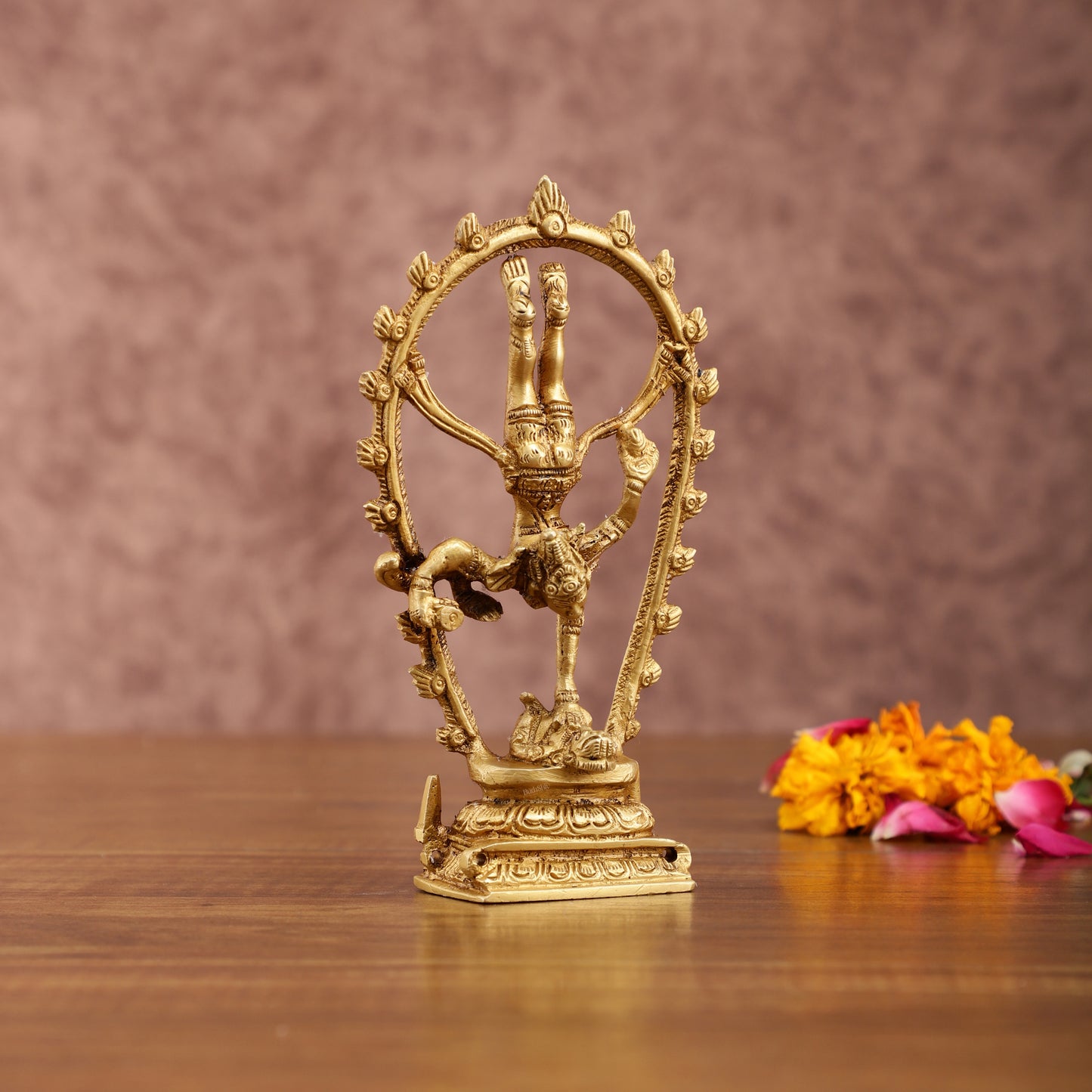 Unique Brass Shiva Tandav Statue – 6 Inch Height, 360 gm