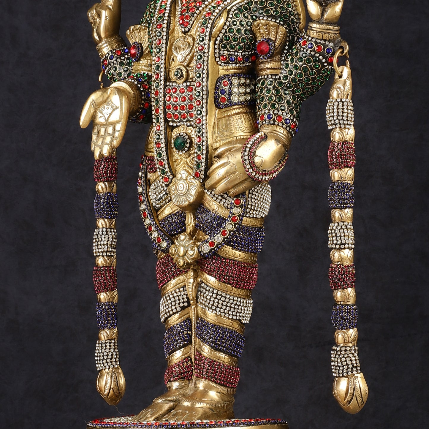 Brass Lord Tirupati Balaji Venkateshwara Swamy idol | 24 inch