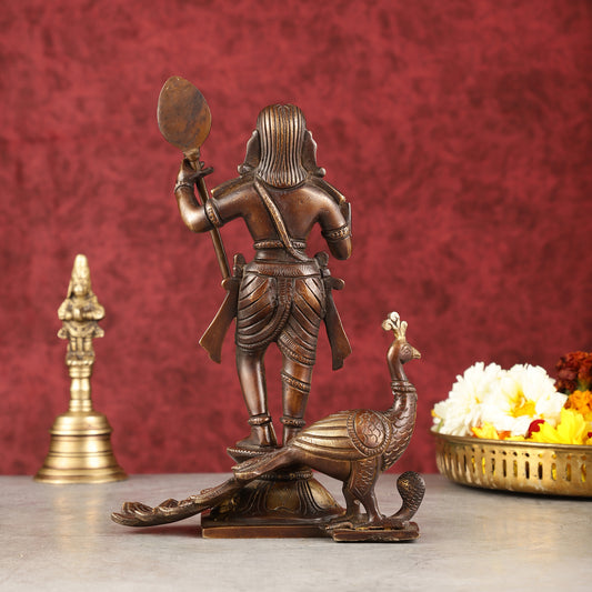 Brass Ananda Tandav Nataraja Statue - 20 x 13.5 inch