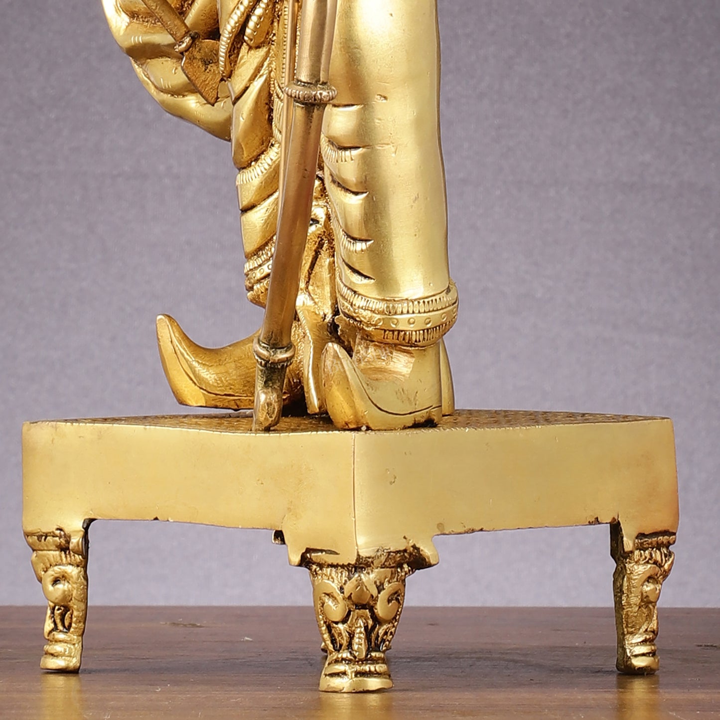 Brass Lord Rama statue | 18"