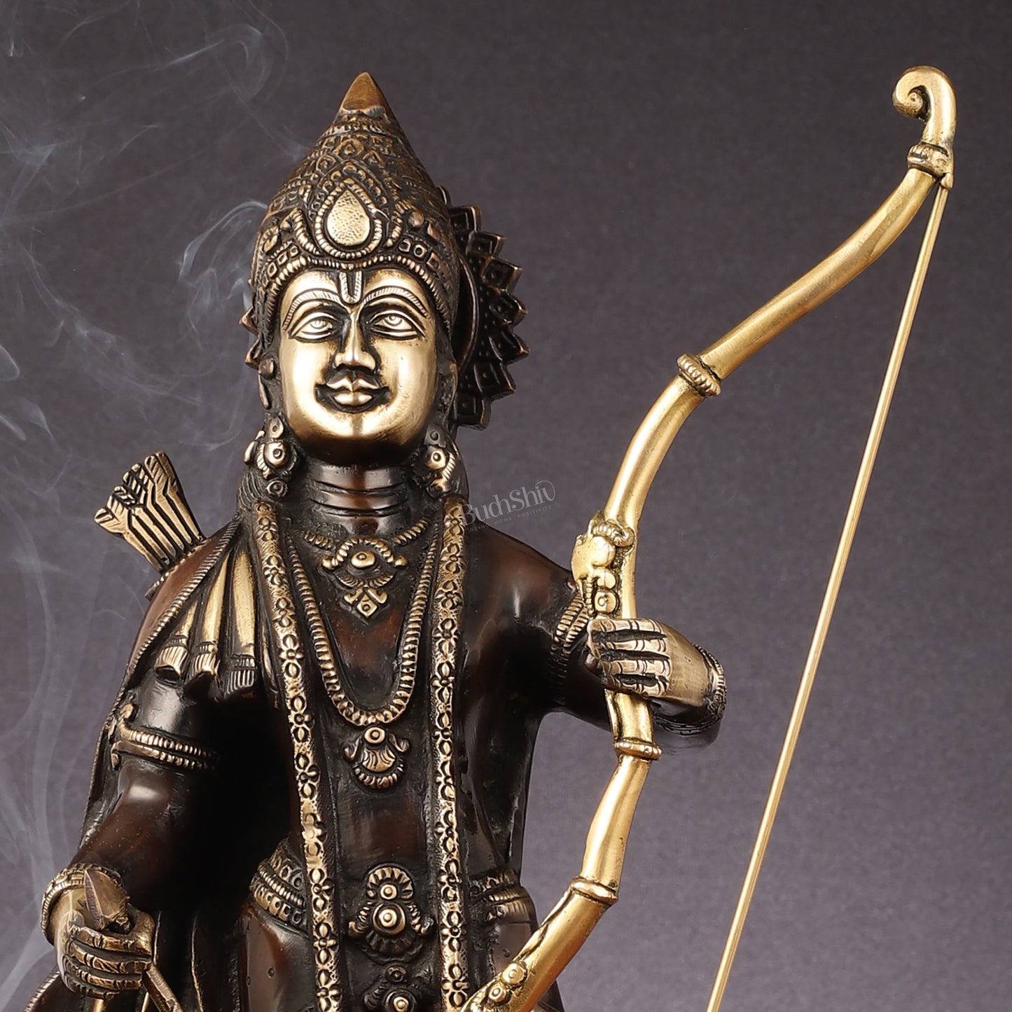 Brass Lord Rama Idol brown | 18"