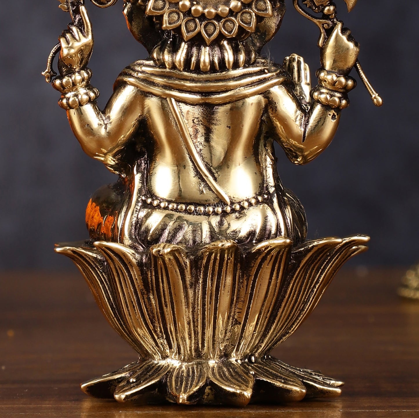 Brass Superfine Ganesh Idol - 4 Inch