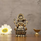 Pure brass small ganesha Intricate idol