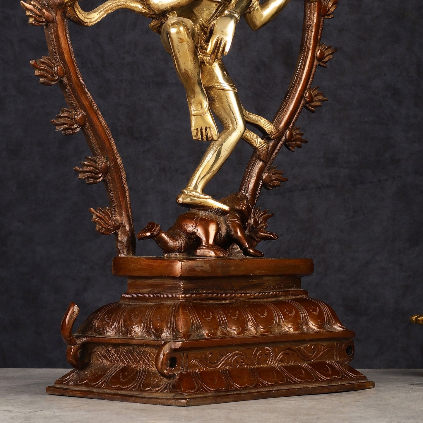 Pure Brass Nataraja Statue 17"