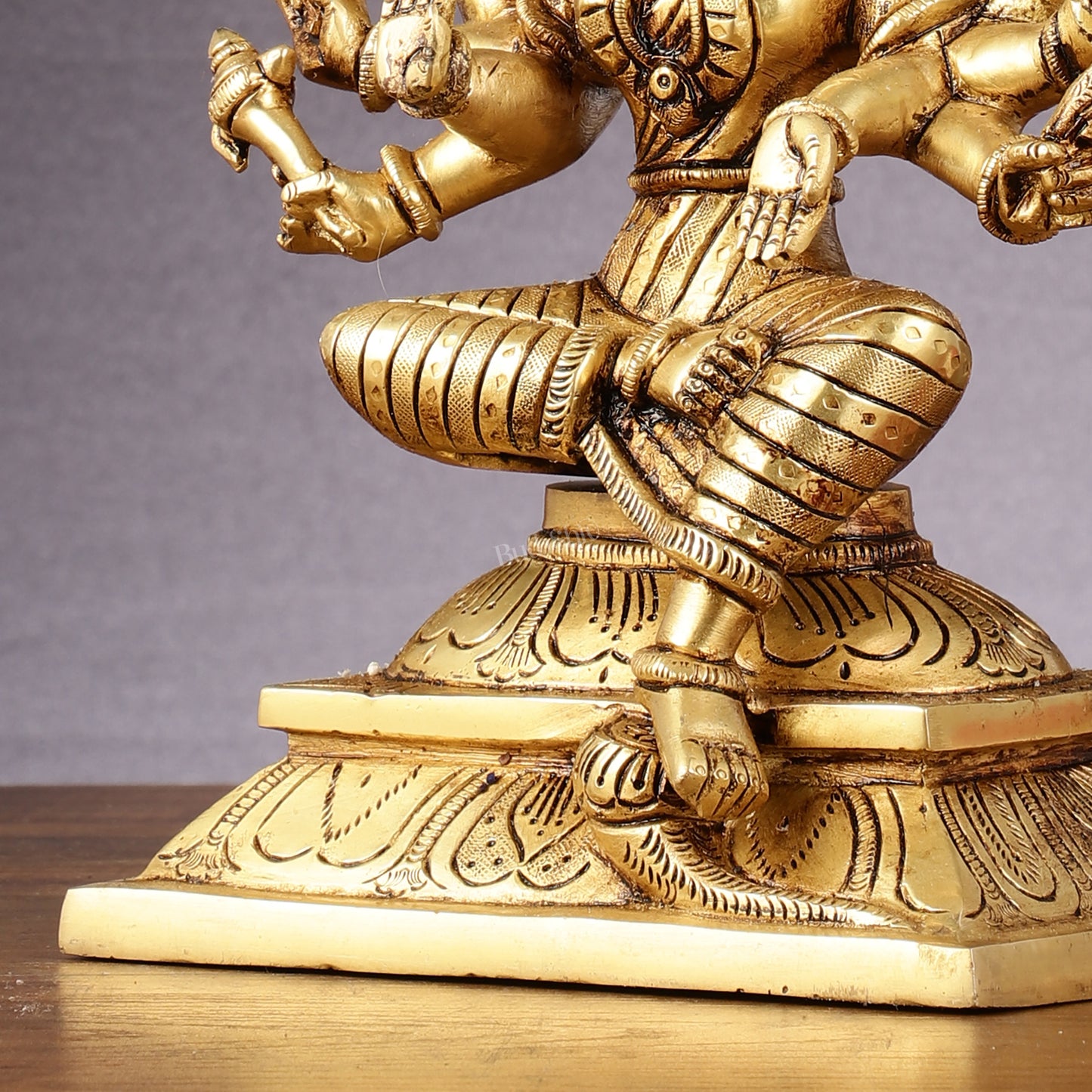 Brass Superfine Goddess Varahi Amman Idol - 11 Inch Statue