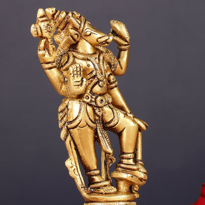 Pure Brass Varaha Swamy Idol 5"