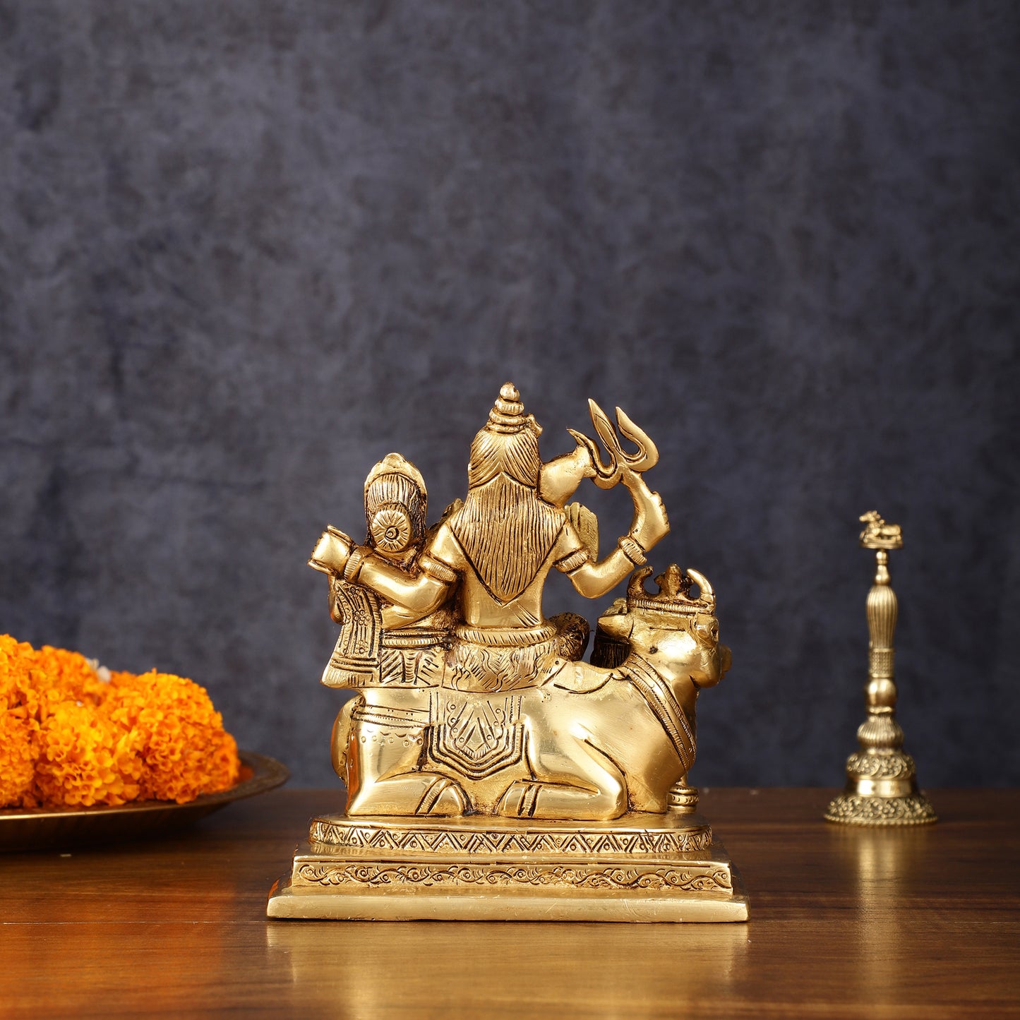 Shiva Parivar Statue - | 6" Height