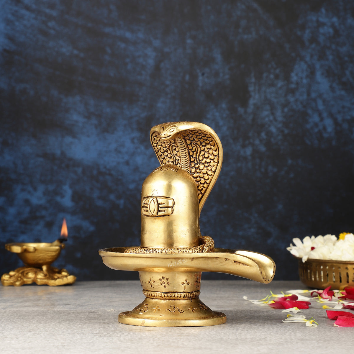 Brass Superfine Shiv Ling - 6