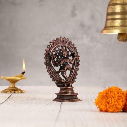 Pure Copper Nataraja idol Vigaraha - 4.5"