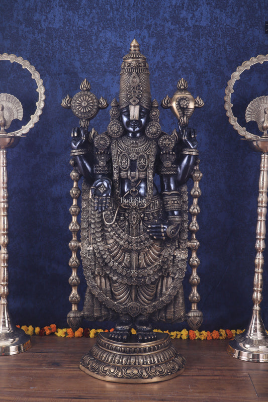 Brass Tirupati Balaji Statue | Lord Venkateshwara swamy | 48 inch