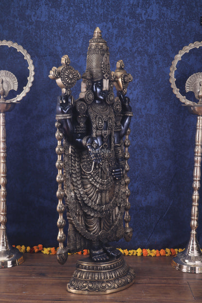 Brass Tirupati Balaji Statue | Lord Venkateshwara swamy | 48 inch