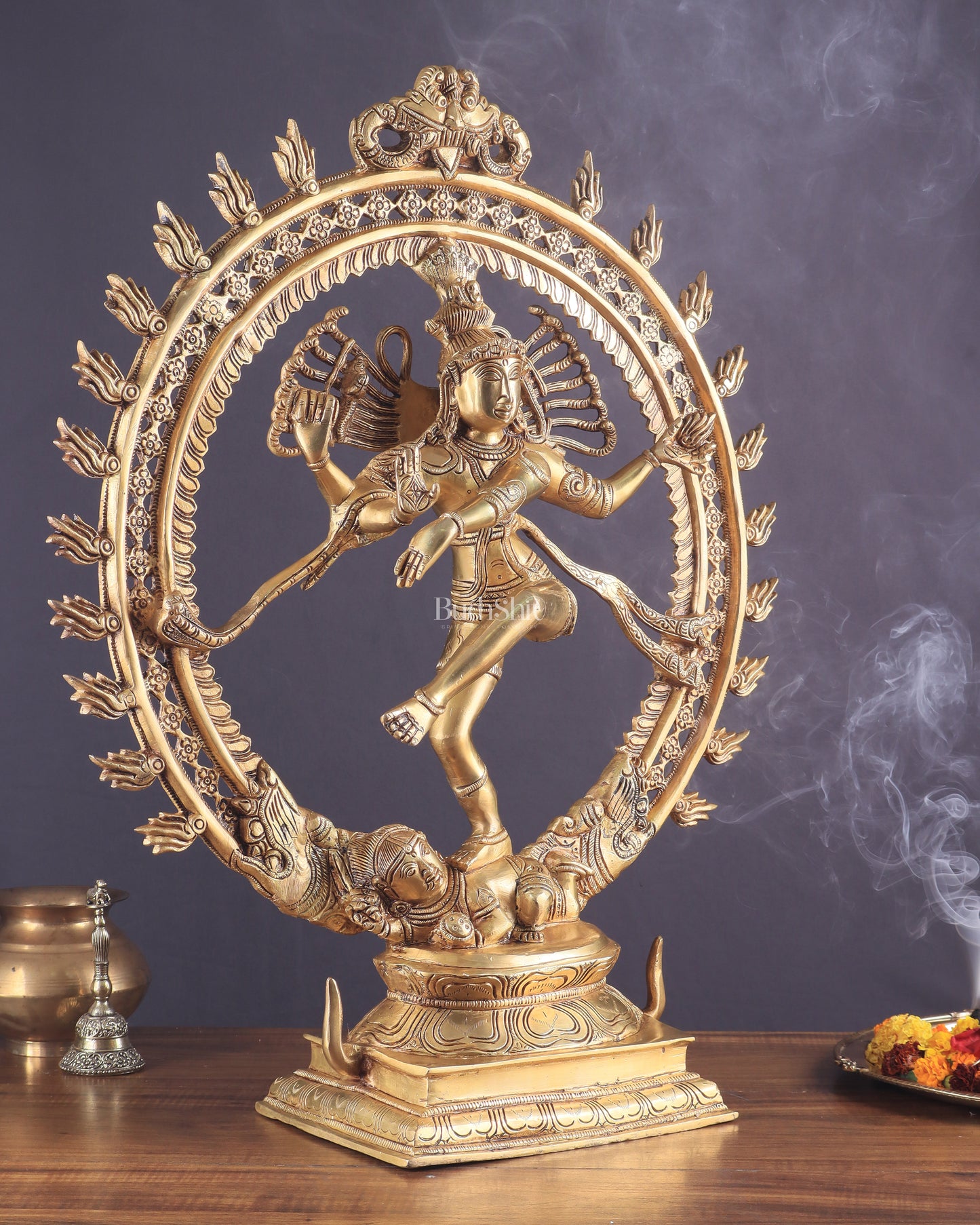 Brass Superfine Lord Nataraja Finely Crafted Statue 24.5"