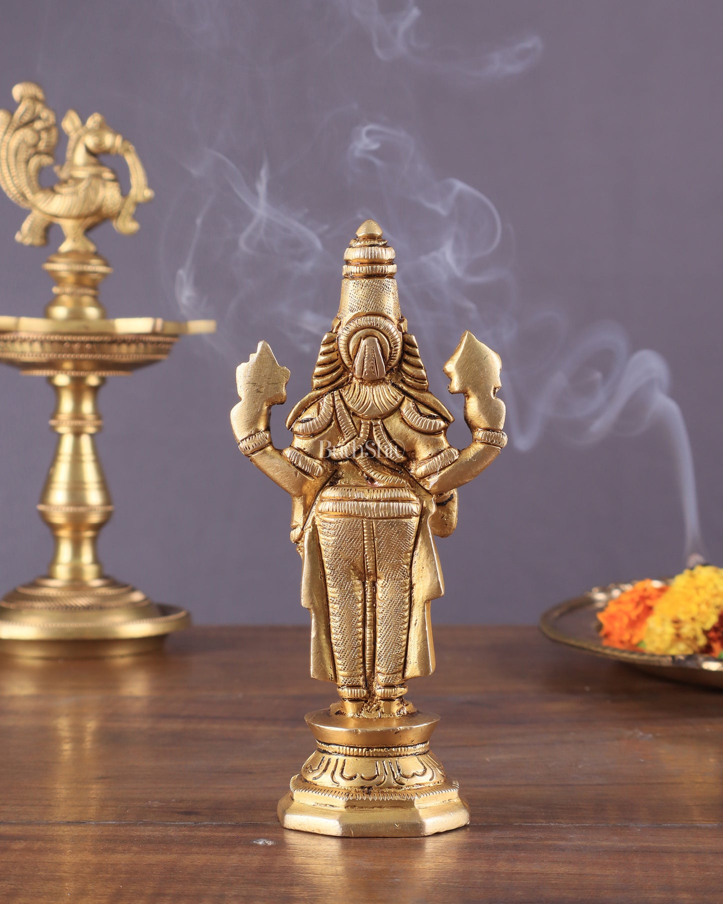 Superfine Brass Tirupati Balaji Idol (Small) 5.5"