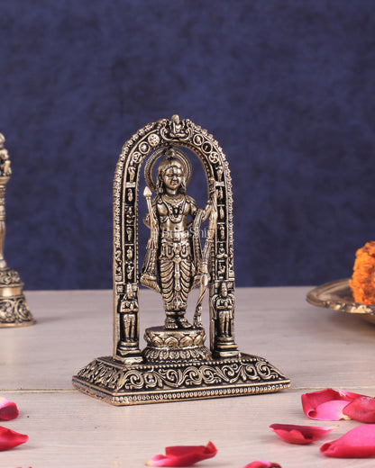 Pure Brass Intricate Ram Lalla Idol - 4" Tall