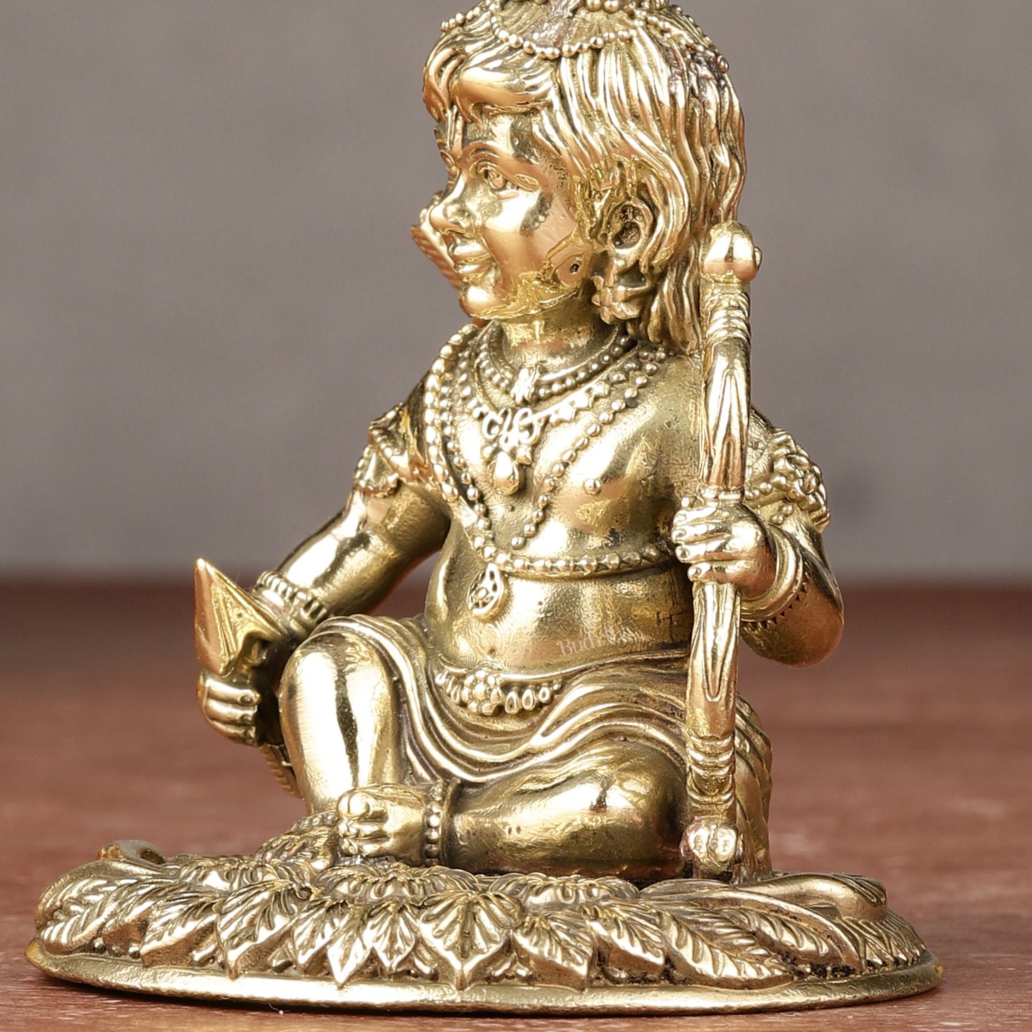 Brass Superfine Ram Lalla Idol | 3.5"