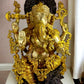 Ganesha Brass Idol Ganapati Brass Idol 16 inches