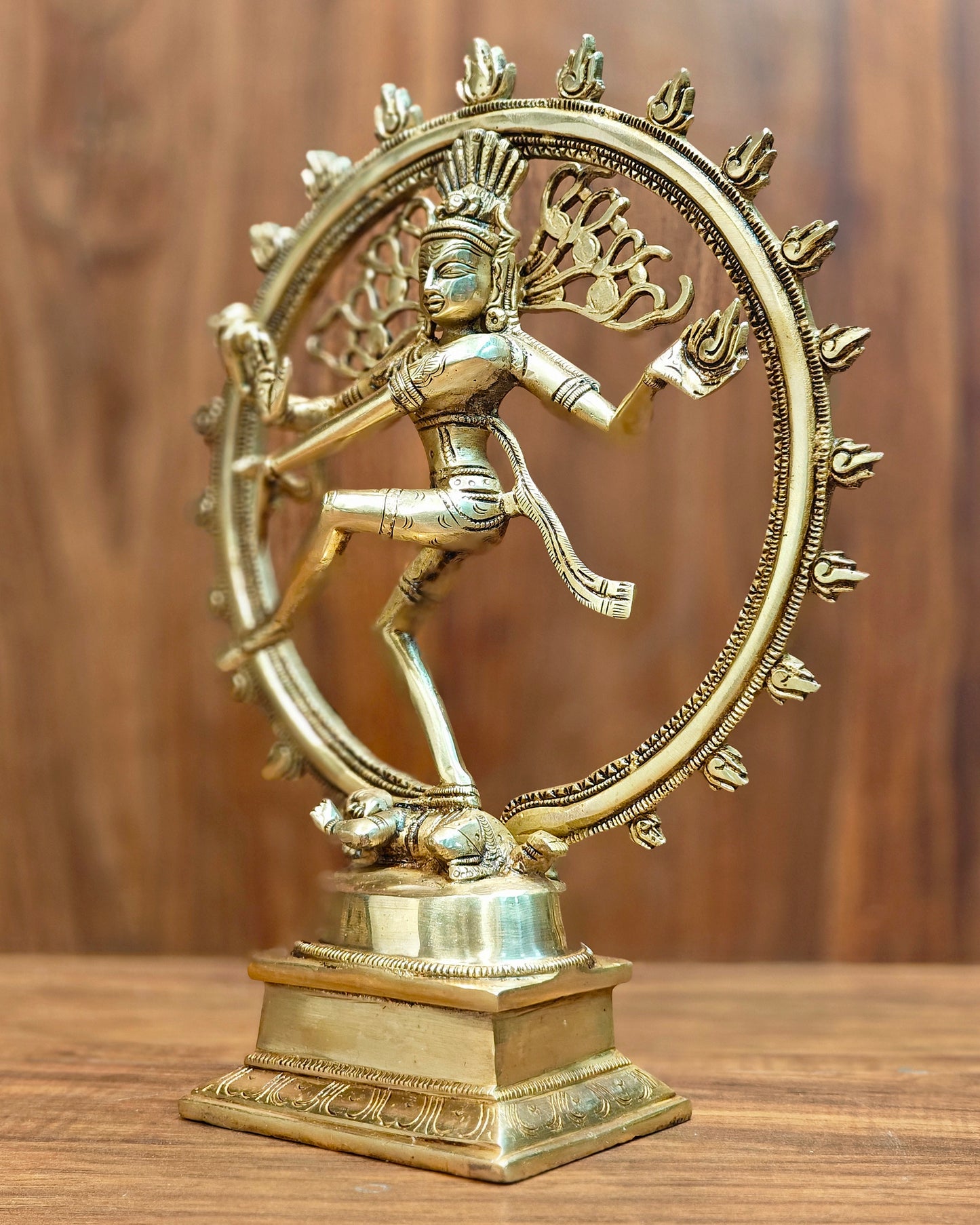 Brass Superfine Nataraja Statue - 12"