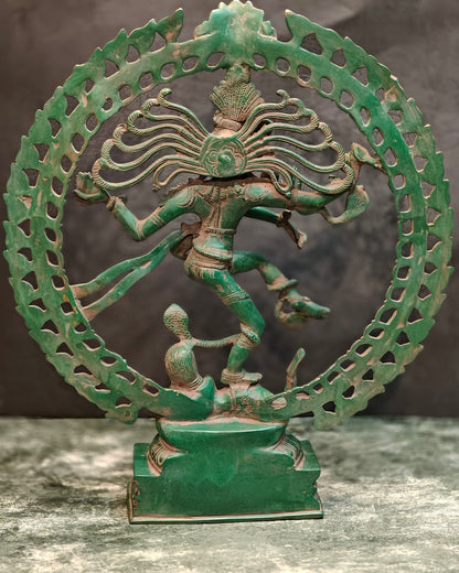 Nataraja Antique style Brass Statue | 20" Height