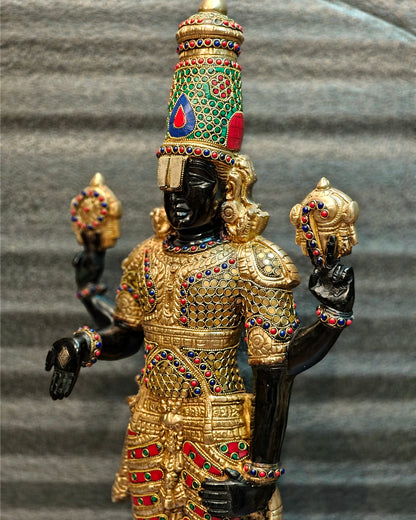 Brass Tirupati Balaji Statue 33 inch