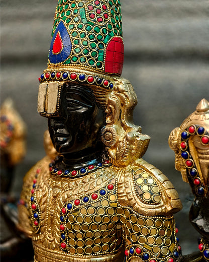 Brass Tirupati Balaji Statue 33 inch