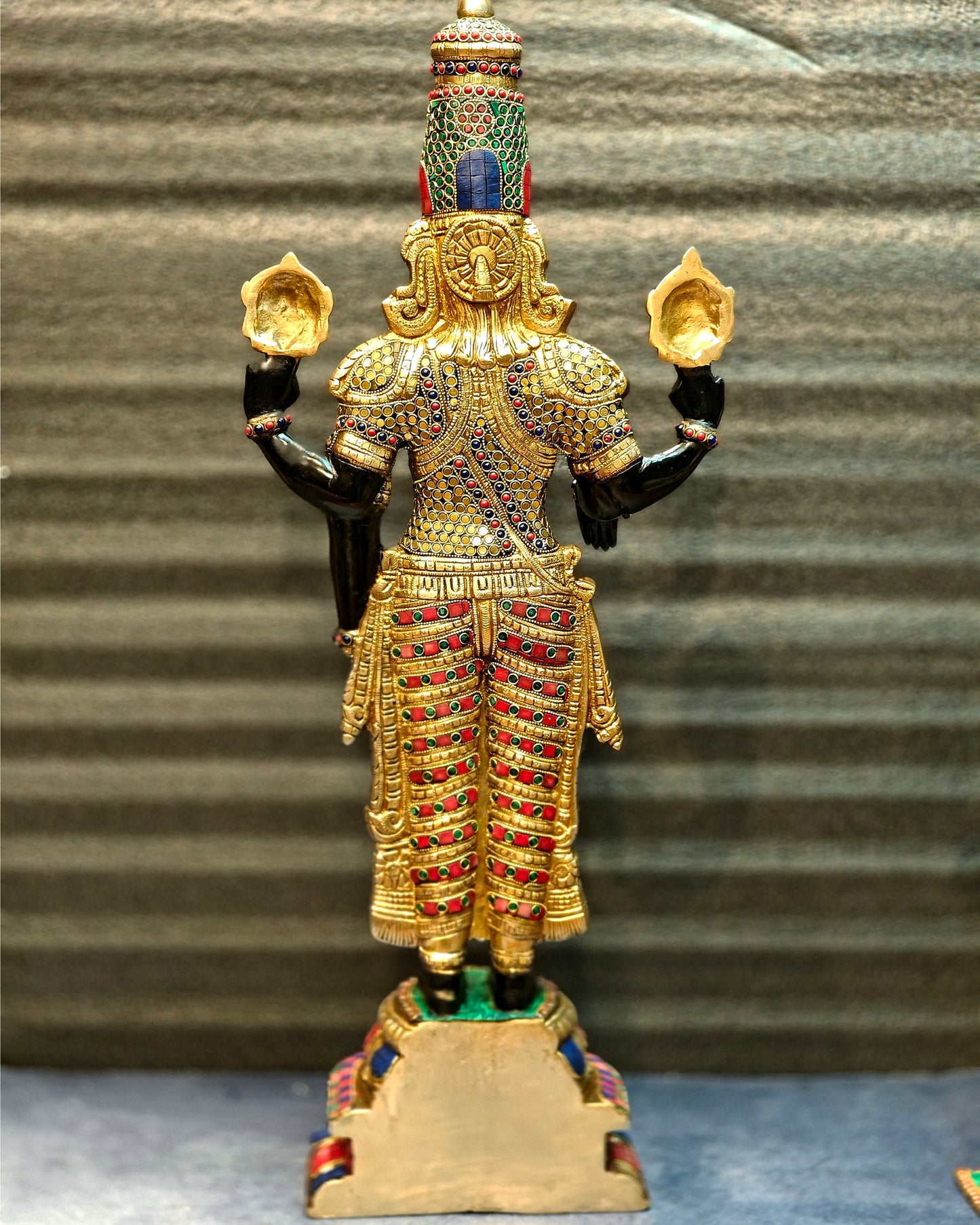 Brass Tirupati Balaji Statue 33 inch