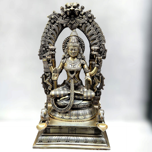 Brass Superfine Antique Lakshmi Statue 24"