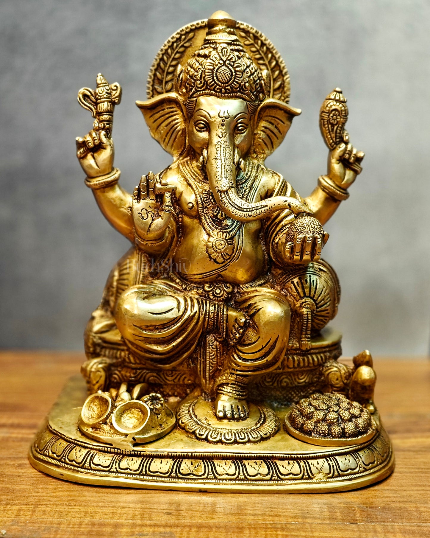 Ganesha Brass statue 13 inch